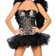 Fantasia Anjo Negro Adulto Feminina Sexy Fantasia Anjo Negro Adulto Feminina Sexy