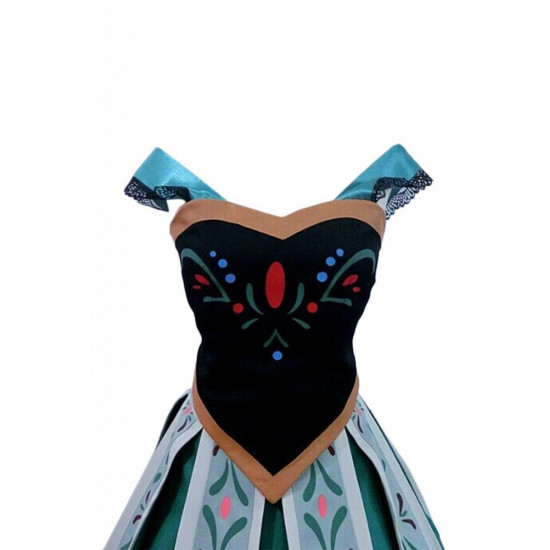 Fantasia Ana Uma Aventura Congelante Adulto Verde