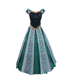 Fantasia Ana Uma Aventura Congelante Adulto Verde