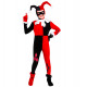 Fantasia Arlequina Harley Quinn Spandex Clássica Infantil Fantasia Arlequina Harley Quinn Spandex Clássica Infantil