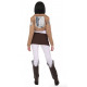 Fantasia Attack on Titan Mikasa Adulto Luxo