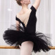 Fantasia Bailarina Profissional Saiote Saia Adulto Infantil Preto Fantasia Bailarina Profissional Saiote Saia Adulto Infantil Preto