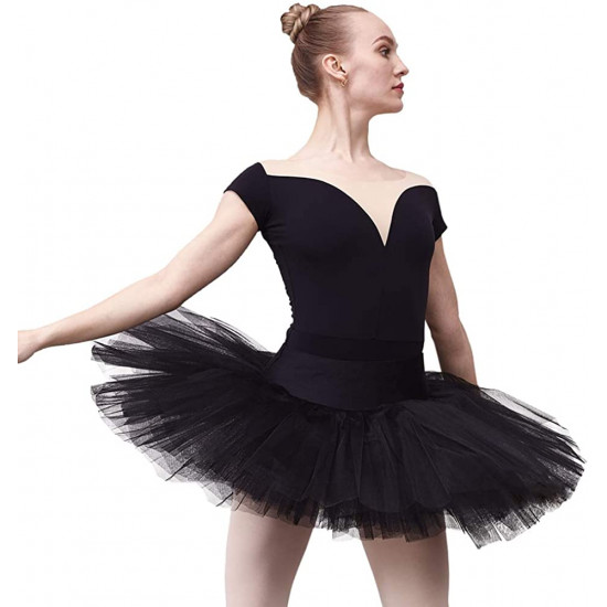 Fantasia Bailarina Profissional Saiote Saia Adulto Infantil Preto Fantasia Bailarina Profissional Saiote Saia Adulto Infantil Preto