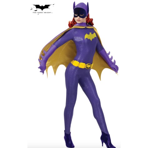 Fantasia Batgirl Adulto Heritage Lilás Fantasia Batgirl Adulto Heritage Lilás