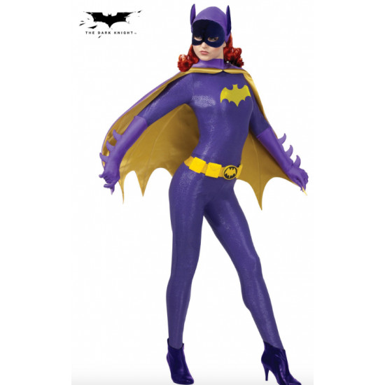 Fantasia Batgirl Adulto Heritage Lilás Fantasia Batgirl Adulto Heritage Lilás