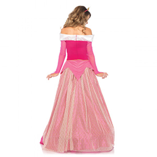 Fantasia Bela Adormecida Aurora Luxo Adulto Fantasia Bela Adormecida Aurora Luxo Adulto