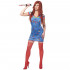 Fantasia Boneco Assassino Chucky Adulto Feminino Luxo