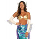 Fantasia Bustiê Adulto Feminino Pequena Sereia Ariel Sexy Fantasia Bustiê Adulto Feminino Pequena Sereia Ariel Sexy