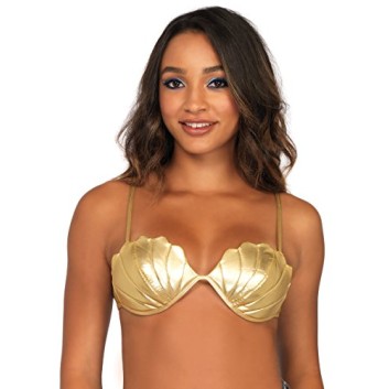 Fantasia Bustiê Adulto Feminino Pequena Sereia Ariel Sexy Fantasia Bustiê Adulto Feminino Pequena Sereia Ariel Sexy