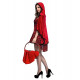 Fantasia Chapeuzinho Vermelho adulto Feminino Gótico Luxo Fantasia Chapeuzinho Vermelho adulto Feminino Gótico Luxo