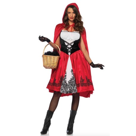 Fantasia Chapeuzinho Vermelho Adulto Feminino Luxo Fantasia Chapeuzinho Vermelho Adulto Feminino Luxo