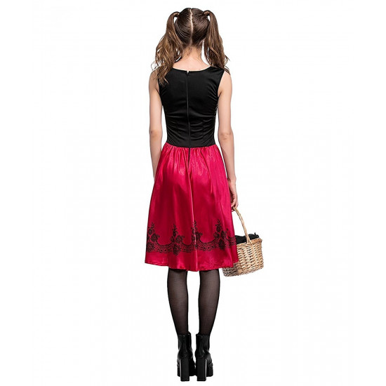 Fantasia Chapeuzinho Vermelho adulto Feminino Plus Luxo Fantasia Chapeuzinho Vermelho adulto Feminino Plus Luxo