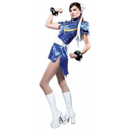Fantasia Chun Li Adulto do Street Fighter