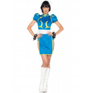 Fantasia Chun Li Street Fighter Adulto Luxo