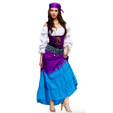 Fantasia Cigana Gipsy Adulto Fantasia Cigana Gipsy Adulto