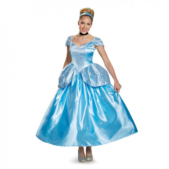 Fantasia Cinderela Adulto Clássica Luxo Fantasia Cinderela Adulto Clássica Luxo