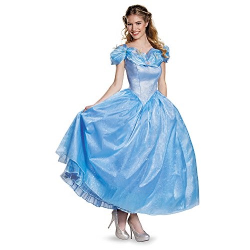 Fantasia Cinderela Adulto Luxo