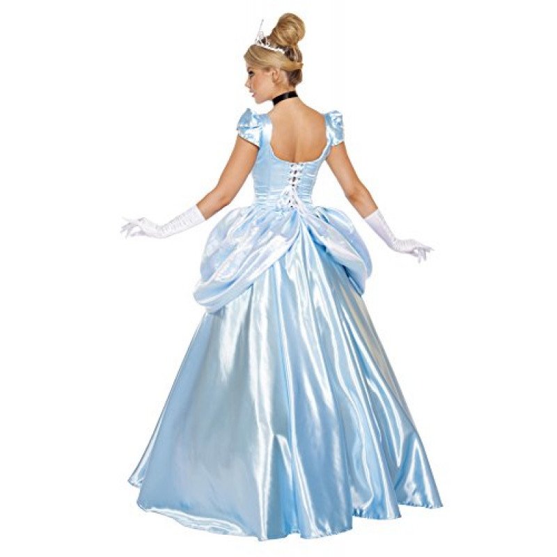 Vestido Cinderela Princesa Azul para Mulher, Fato de Alice no País das  Maravilhas, vestido adulto, mais
