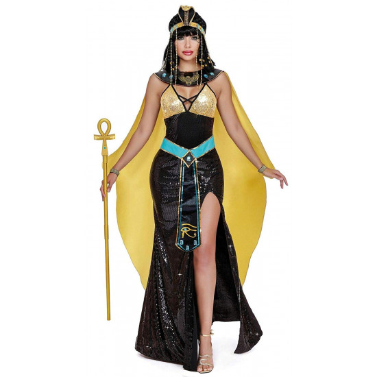 Fantasia Cleópatra Clássico Adulto Feminino Luxo Fantasia Cleópatra Clássico Adulto Feminino Luxo