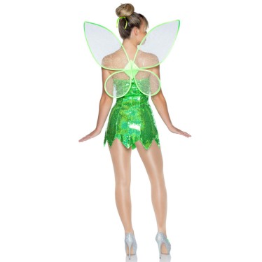 Fantasia da Sininho Sexy Adulto Vestido 