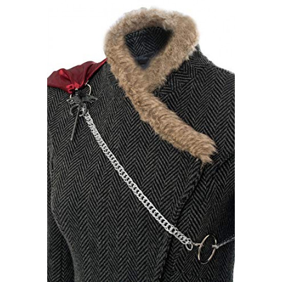 Fantasia Daenerys Targaryen Game of Thrones Cosplay Cinza Fantasia Daenerys Targaryen Game of Thrones Cosplay Cinza