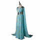 Fantasia Daenerys Targaryen Khaleesi Game of Thrones Adulto Vestido Azul Fantasia Daenerys Targaryen Khaleesi Game of Thrones Adulto Vestido Azul