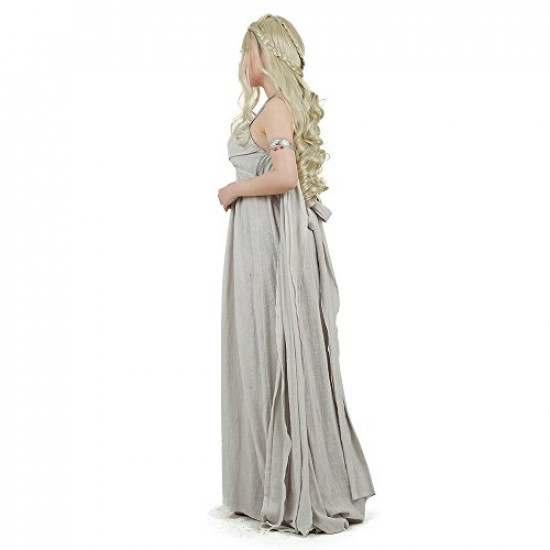 Fantasia Daenerys Targaryen Khaleesi Game of Thrones Vestido Adulto Fantasia Daenerys Targaryen Khaleesi Game of Thrones Vestido Adulto