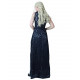 Fantasia Daenerys Targaryen Khaleesi Game of Thrones Vestido Azul Adulto Fantasia Daenerys Targaryen Khaleesi Game of Thrones Vestido Azul Adulto