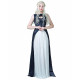 Fantasia Daenerys Targaryen Khaleesi Game of Thrones Vestido Azul Adulto Fantasia Daenerys Targaryen Khaleesi Game of Thrones Vestido Azul Adulto