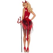 Fantasia Diabinha Sexy Adulto Feminino Fantasia Diabinha Sexy Adulto Feminino