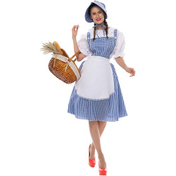 Fantasia Dorothy Mágico de Oz Clássica Adulto 