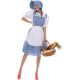 Fantasia Dorothy Mágico de Oz Clássica Adulto Fantasia Dorothy Mágico de Oz Clássica Adulto