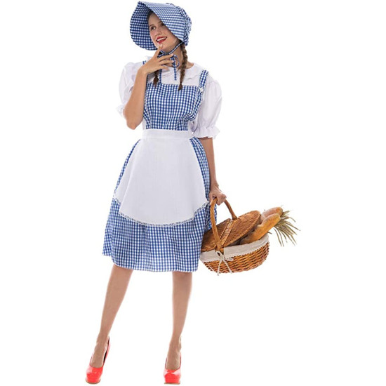Fantasia Dorothy Mágico de Oz Clássica Adulto Fantasia Dorothy Mágico de Oz Clássica Adulto