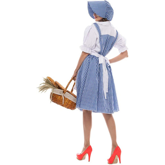 Fantasia Dorothy Mágico de Oz Clássica Adulto Fantasia Dorothy Mágico de Oz Clássica Adulto