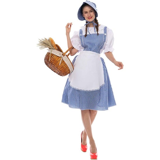 Fantasia Dorothy Mágico de Oz Clássica Adulto Fantasia Dorothy Mágico de Oz Clássica Adulto