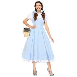 Fantasia Dorothy Mágico de Oz Luxo Adulto