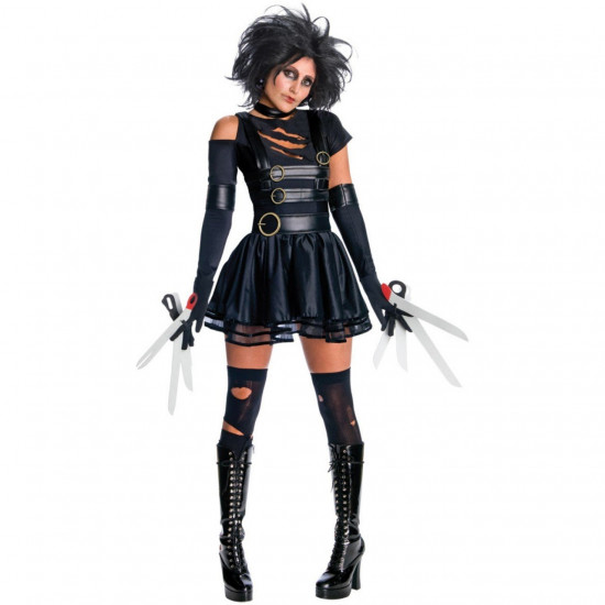 Fantasia Edward Mãos de Tesoura Feminino Fantasia Edward Mãos de Tesoura Feminino