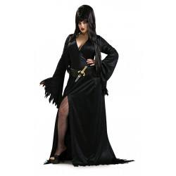 Fantasia Elvira a Rainha das Trevas Adulto Plus