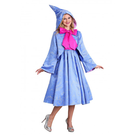 Fantasia Fada Madrinha Cinderela Disney Adulto 