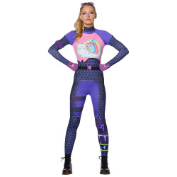 Fantasia Fortnite Brite Bomber Adulto Luxo  