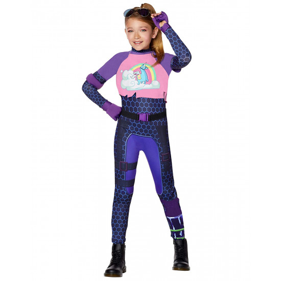 Fantasia Fortnite Brite Bomber Infantil Luxo  