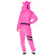Fantasia Fortnite Urso Rosa Adulto Luxo Fantasia Fortnite Urso Rosa Adulto Luxo