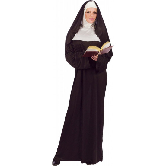 Fantasia Freira Adulto Clássica Fantasia Freira Adulto Clássica