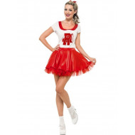 Fantasia Grease Rydell High Cheerleader Adulto