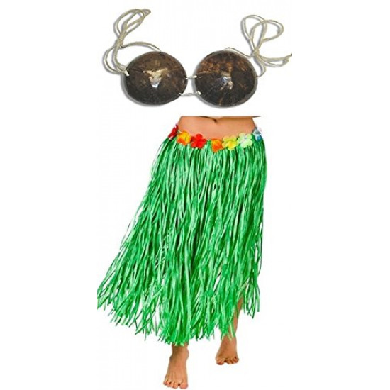 Fantasia Havaiana Conjunto Clássico Adulto Fantasia Havaiana Conjunto Clássico Adulto