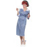 Fantasia I Love Lucy Luxo Adulto Azul