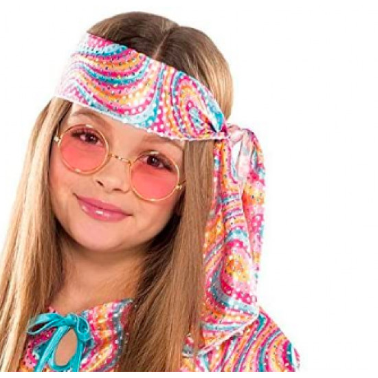 Fantasia Infantil Hippie Rosa Fantasia Infantil Hippie Rosa