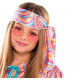 Fantasia Infantil Hippie Rosa Fantasia Infantil Hippie Rosa