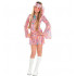 Fantasia Infantil Hippie Rosa
