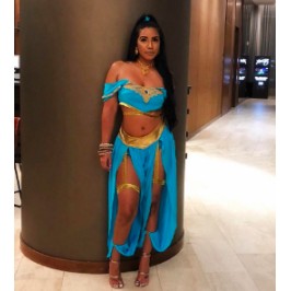 Fantasia Jasmine Luxo Adulto Sexy Fantasia Jasmine Luxo Adulto Sexy